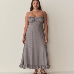 DOEN Santa marina dress in gingham ❤️